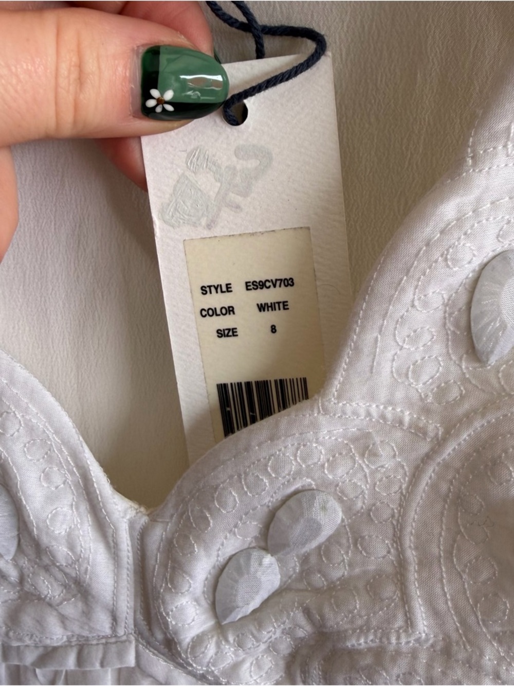 Adam Lippes NWT white maxi dress - Picture 4 of 8